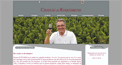 Desktop Screenshot of chateauderoquebrune.com