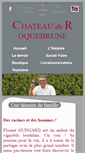 Mobile Screenshot of chateauderoquebrune.com
